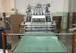 Станок для цветной оклейки гофрокартона FMZ-1260 - фото